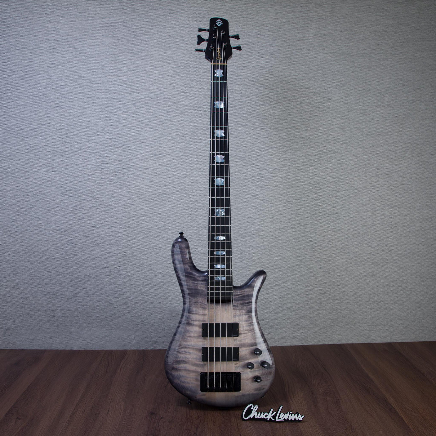 Spector USA Custom NS-5 5-String Electric Guitar - Roswell Grey - CHUCKSCLUSIVE - #2263
