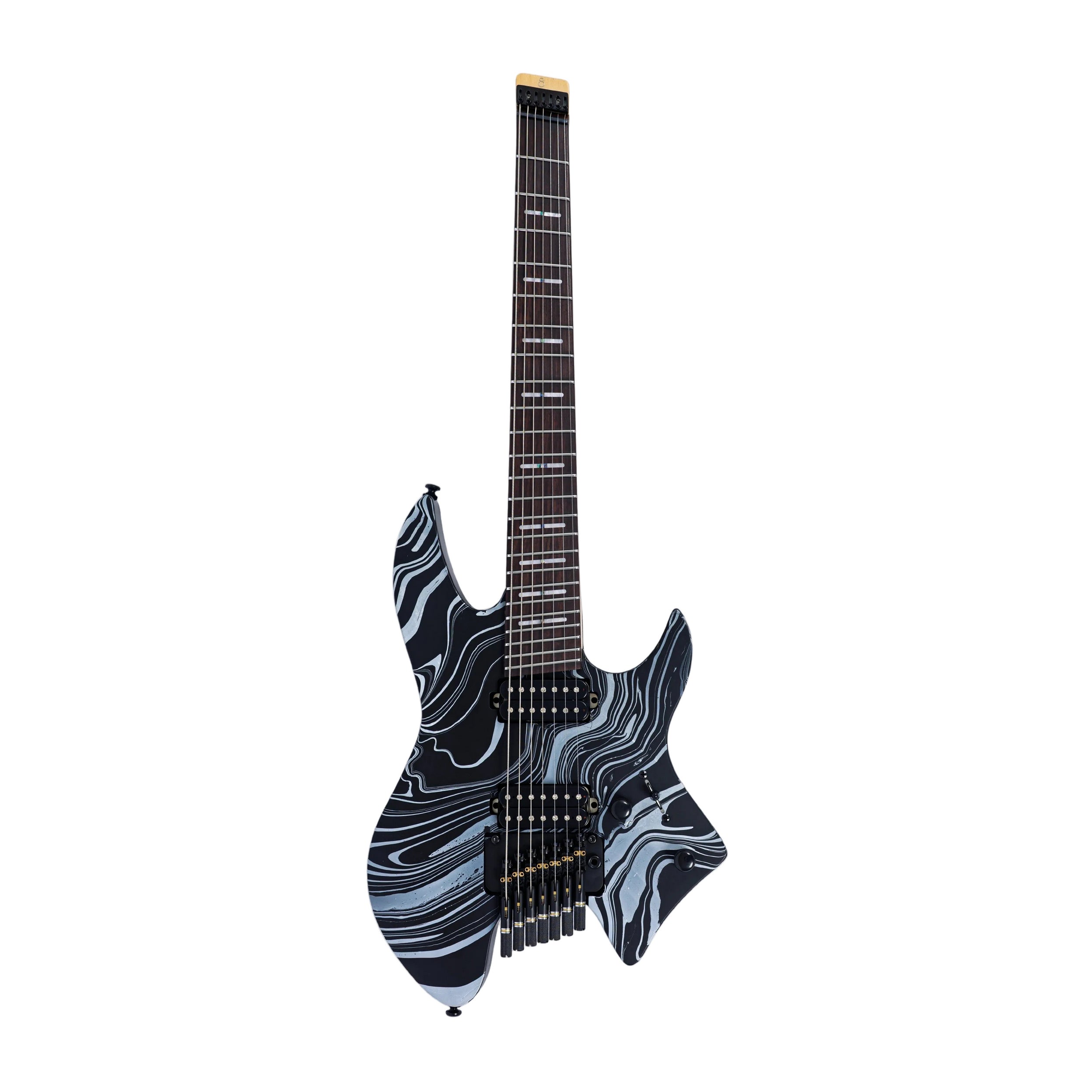 Sire Larry Carlton X6 Headless 7-String Electric Guitar - Black