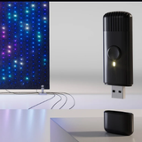 Twinkly Lightwall 8.2 x 8.9 FT LED Curtain with Stand and Case