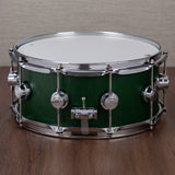 DW Collector's 333 Maple 6x14-Inch Snare Drum - Emerald Satin Oil