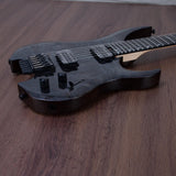Legator Ghost Super Shred G6SS Electric Guitar - High Gloss Black Burl - #IM25100214
