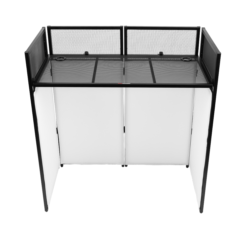 Gator Frameworks GFW-DJFACADE Black Collapsible DJ Facade