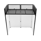 Gator Frameworks GFW-DJFACADE Black Collapsible DJ Facade