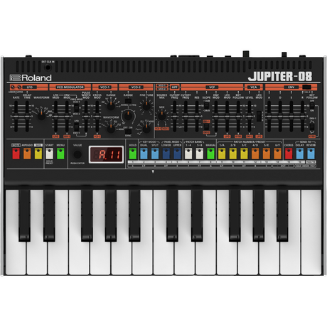 Roland Jupiter-08 Digital Synthesizer Keyboard