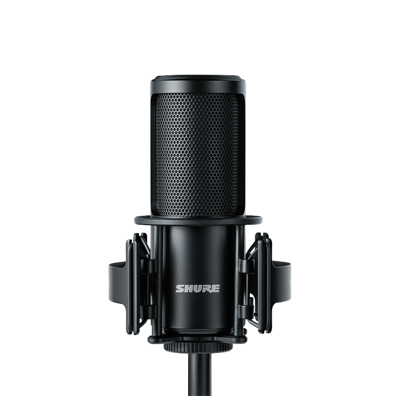Shure SM4-K Kit Home Recording Microphone with Shock mount and Case - Mint, Open Box