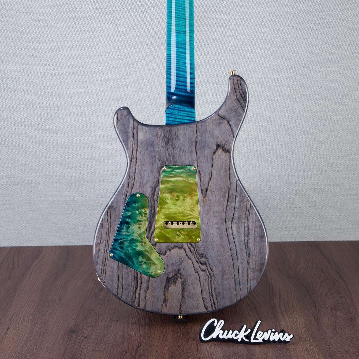 PRS Private Stock Custom 24 Electric Guitar - Laguna Glow/Charcoal Wash - #250410405