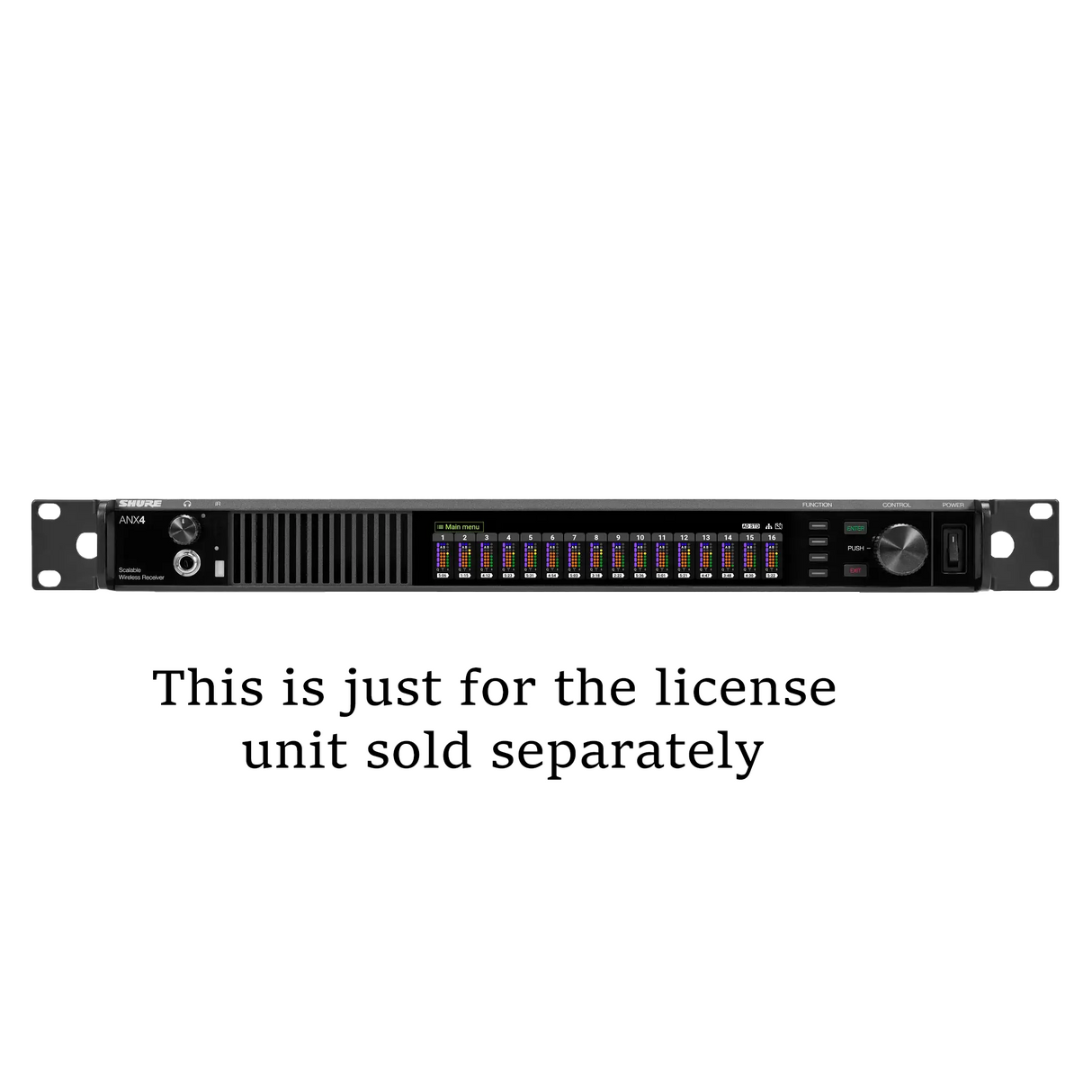 Shure ANX4 Four-Channel Wireless License
