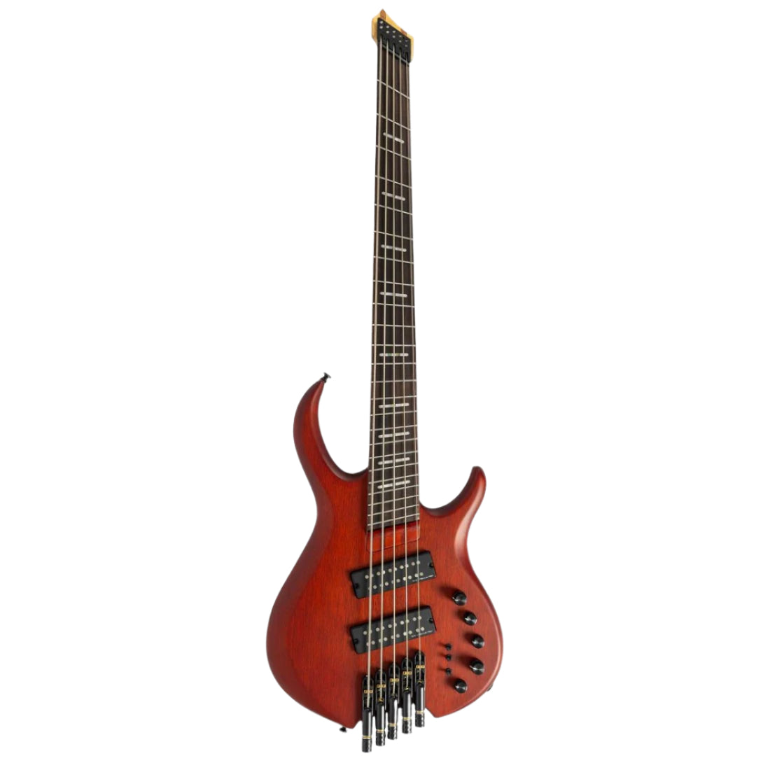 Sire Marcus Miller M6 5-String Headless Electric Bass Guitar - Mahogany Stain