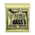 Ernie Ball Mammoth Slinky Nickel Wound 5-String 55-145 Gauge Electric Bass Guitar Strings