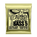 Ernie Ball Mammoth Slinky Nickel Wound 5-String 55-145 Gauge Electric Bass Guitar Strings