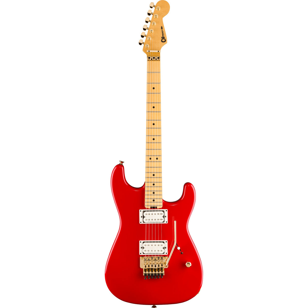 Charvel American Neo-Classic San Dima SD1 Electric Guitar, Maple Fingerboard - Ferrari Red