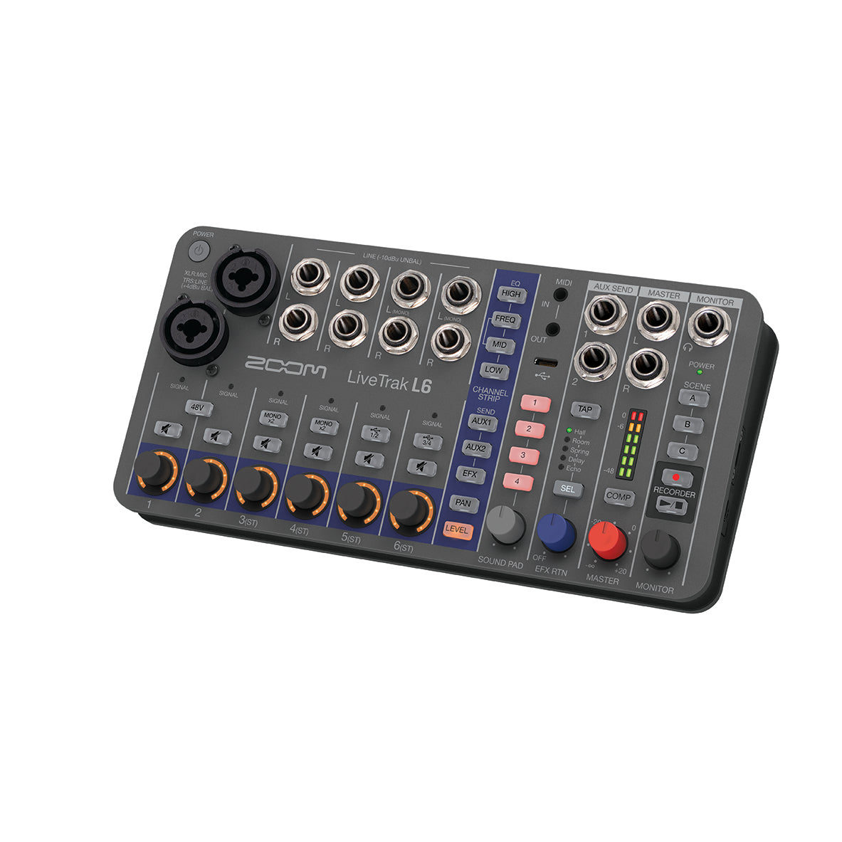 Zoom LiveTrak L6 10-Track Digital Mixer Recorder – Chuck Levin's