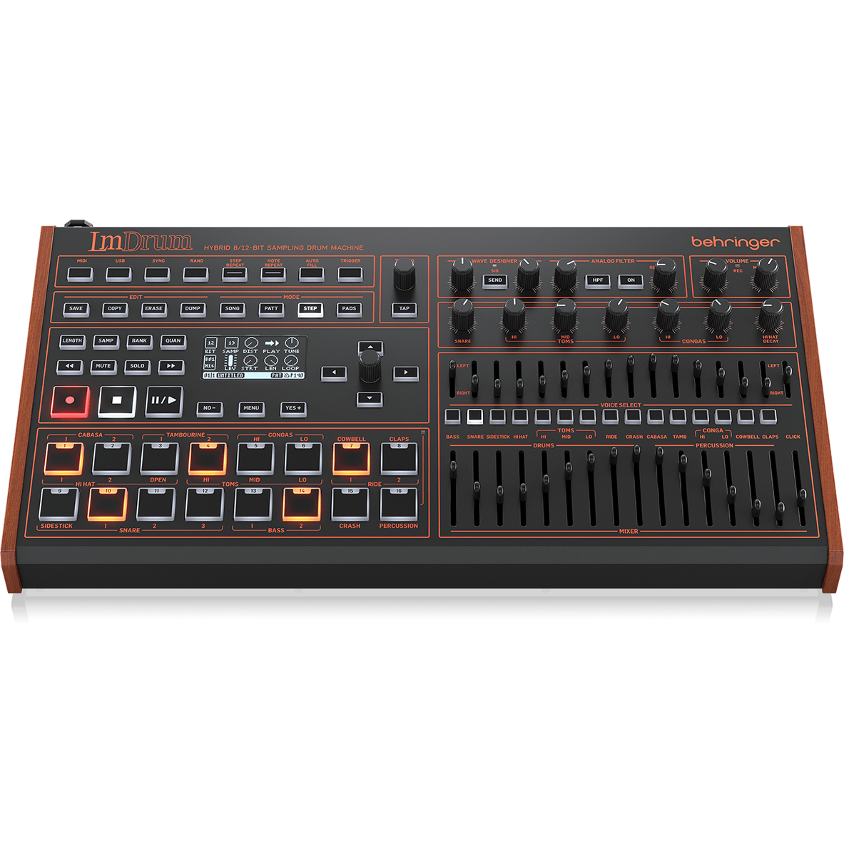 Behringer LM Drum Hybrid Sampling Drum Machine - New