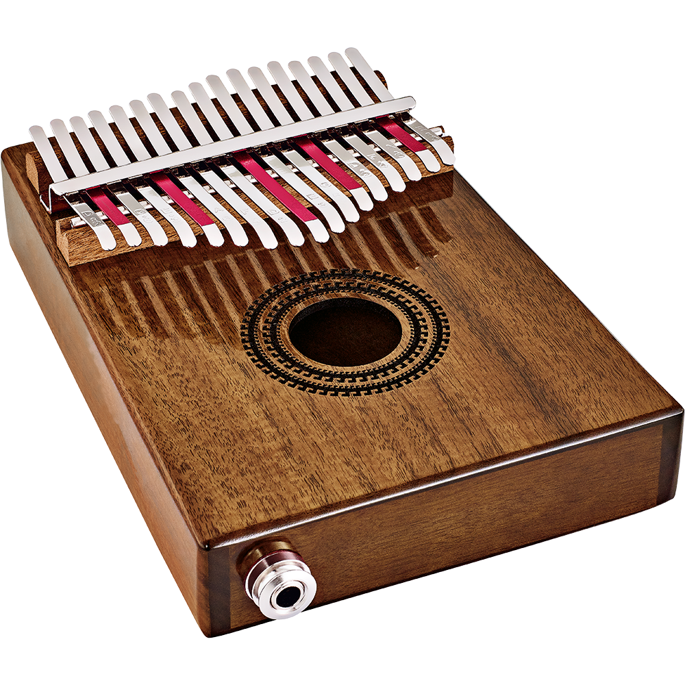 Meinl 17 Note Soundhole Kalimba With Built-In Pickup, C Major - Acacia