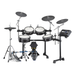 Yamaha DTX8K-X BF Electronic Drum Kit, TCS Pads- Black Forest Finish