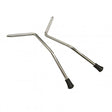 Ludwig Gull-Wing Style 9.5mm Spurs - Pair for 18-Inch / 20-Inch Bass Drums