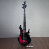Music Man StingRay Special 5-String Bass Guitar - Raspberry Burst - #K00853