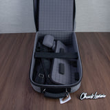 Marcus Bonna Backpack Bag for Trumpet & Flugelhorn - Cationic Gray & Black