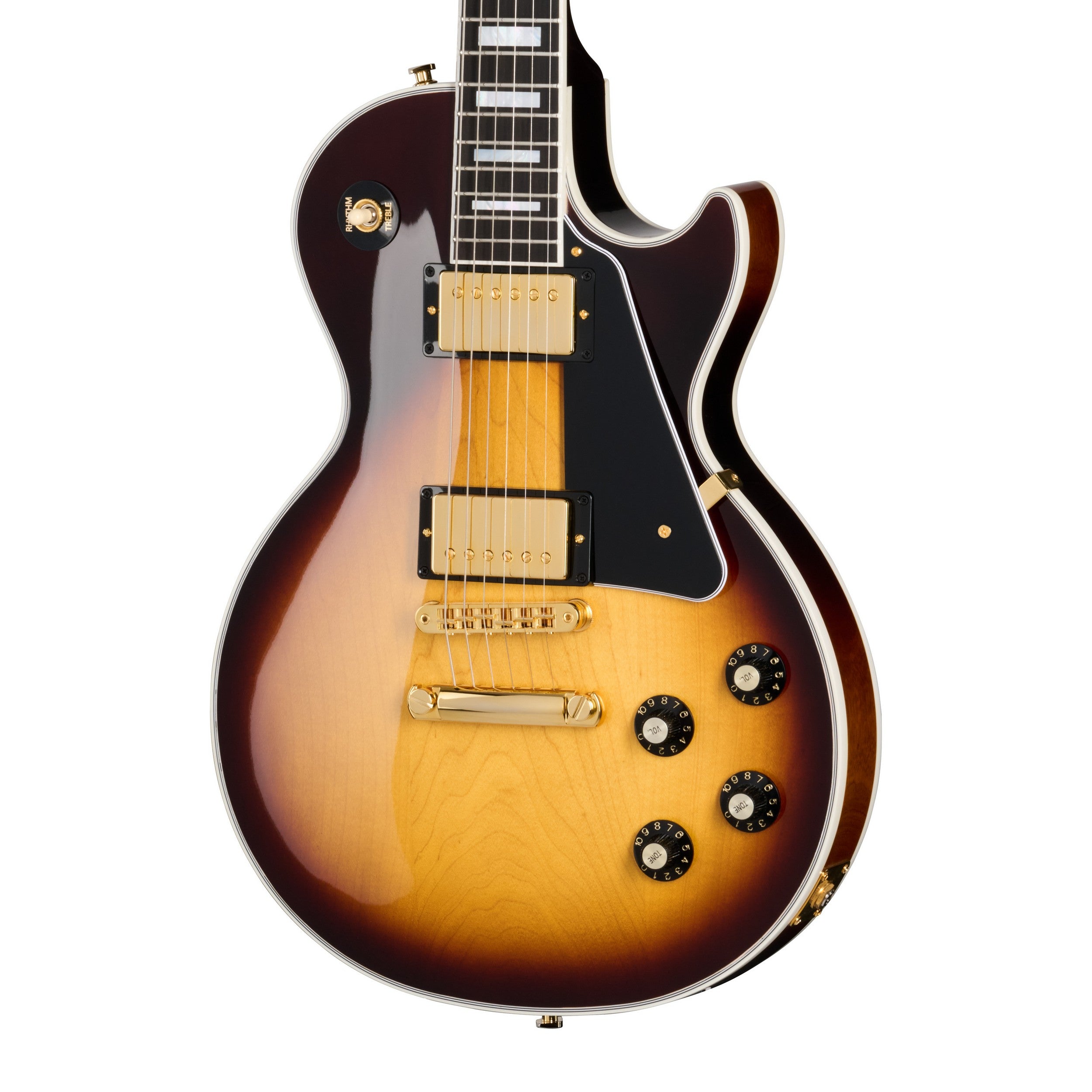 les paul custom tobacco sunburst 1980 Gibson Lok strap locks add durability and stage Gibson Les Paul Custom Tobacco