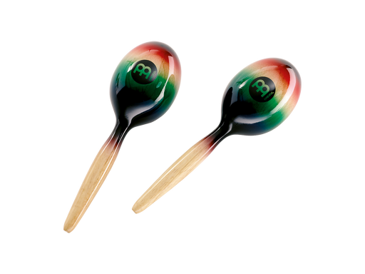 Meinl MWM1MC Wood Maracas - Multi-Color