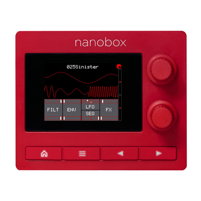 1010music nanobox | fireball Polyphonic Wavetable Mini Synth - New