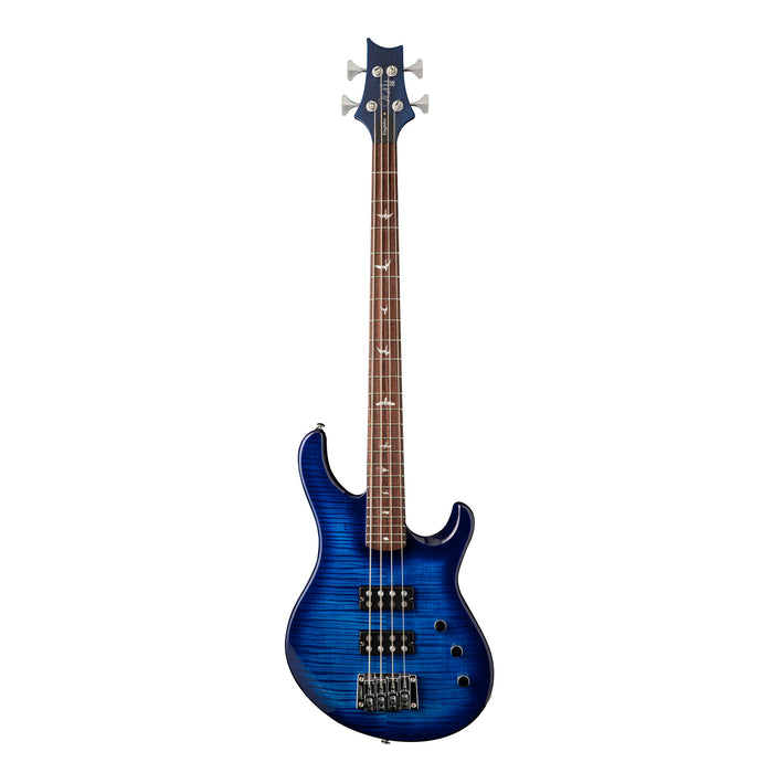 PRS 2021 SE Kingfisher Electric Bass - Faded Blue Wrap-Around Burst - New