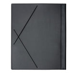 Protec F4E Music Folder - Fusion with Elastic Band Closure - Black