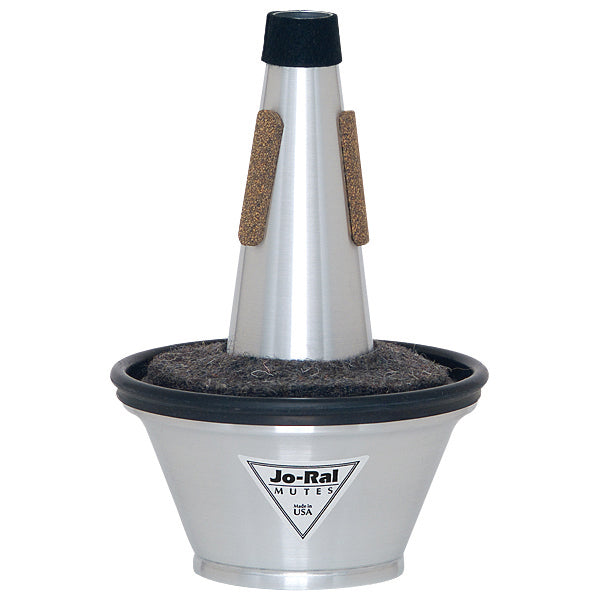 Jo-Ral Trumpet Tri-Tone Cup Mute - Aluminum