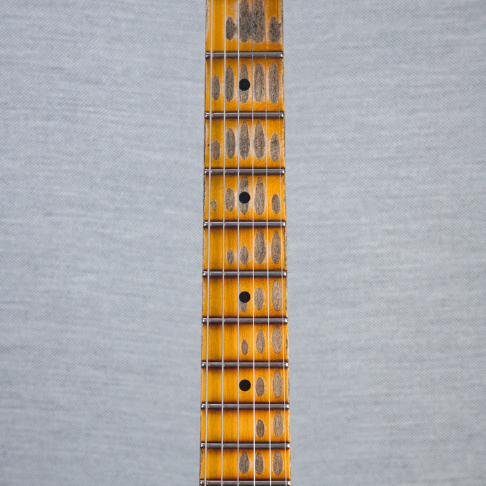 Fender Custom Shop 70th Anniversary '54 Stratocaster Super Heavy Relic - Bleached 3-Tone Sunburst - #XN4328