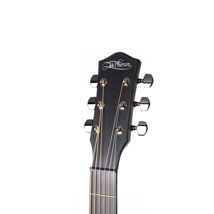 McPherson 2022 Sable Carbon Acoustic Guitar - Camo Top, Black Hardware - New