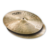 Paiste 15" Masters Dark Hi-Hat Cymbals - New,15 Inch