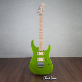 Charvel Masterbuilt Dinky 2H Electric Guitar - Lime Green Metallic - #C13142