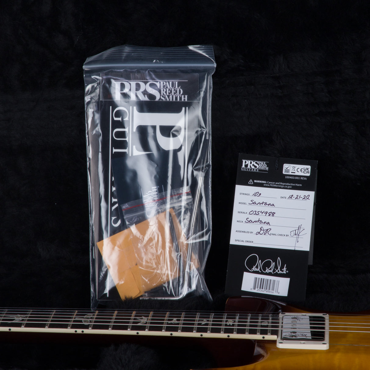 PRS Santana Retro Electric Guitar - Tobacco Burst Custom Color - #230354988