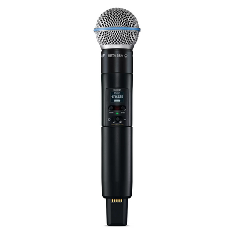 Shure SLXD2/B58 Wireless Handheld Transmitter - H55 Band - Open Box, Like New - Open Box, Like New