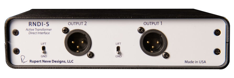Rupert Neve Designs RNDI-S Stereo Active Transformer Direct