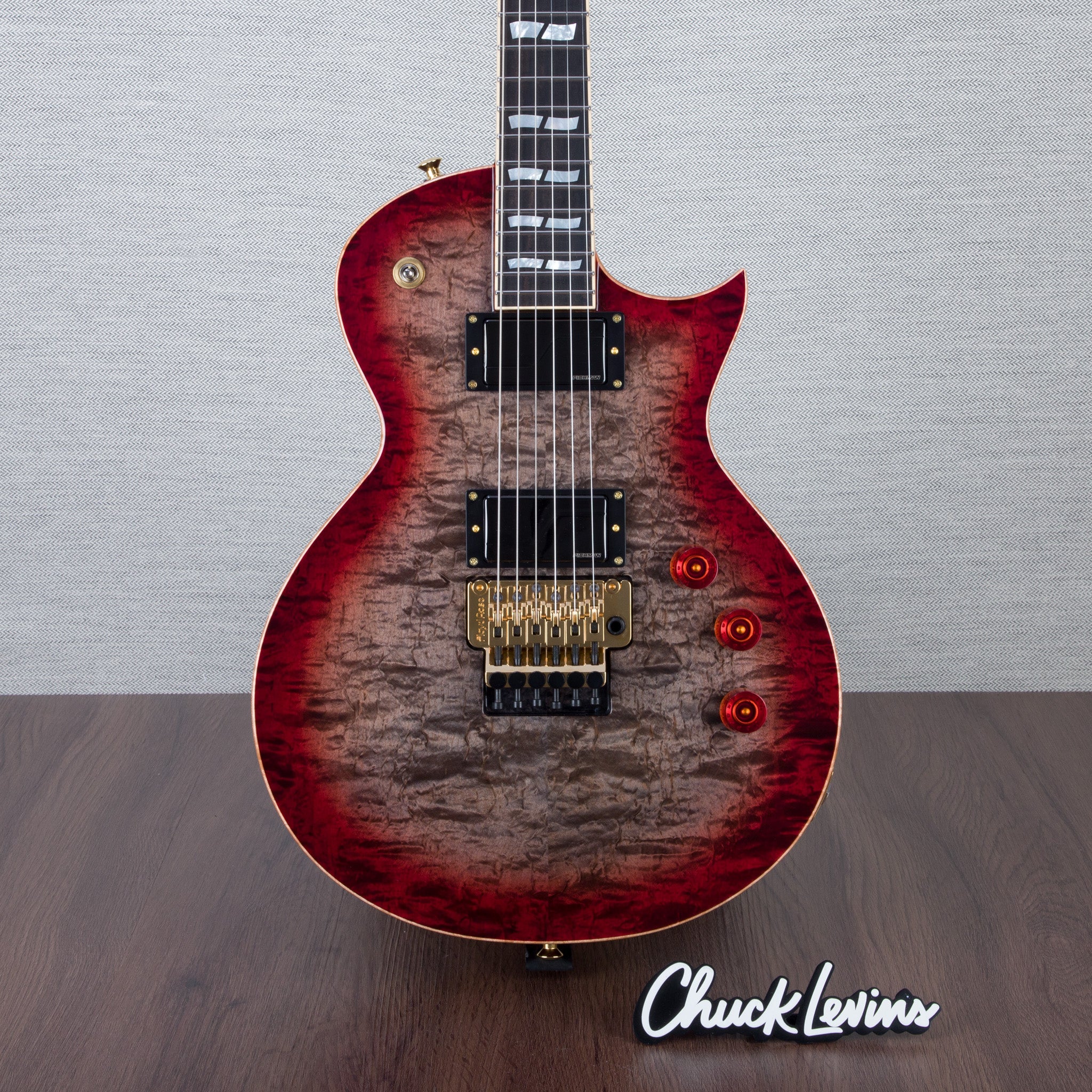 ESP USA Eclipse FR Electric Guitar - Blood Moon - #US24217 – Chuck