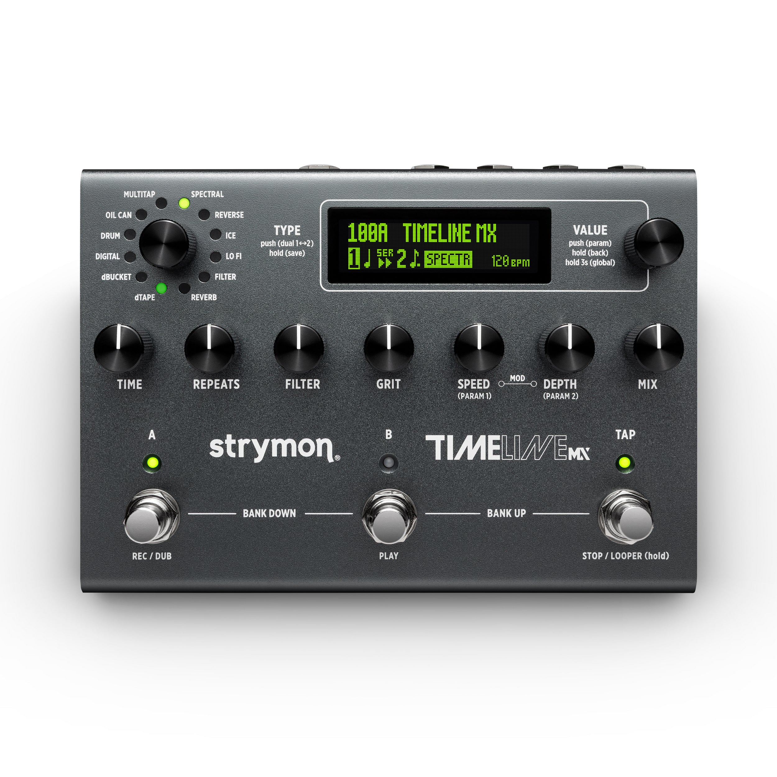 Strymon TimeLine MX Multi-Delay Workstation Effects Pedal – Chuck