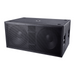 BassBoss SSP218-MK3 Dual 18-Inch Two-Way Active Powered Subwoofer