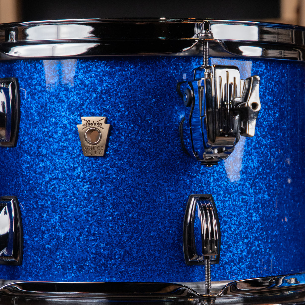 Ludwig Classic Maple 3-Piece Jazzette Outfit Shell Pack - Blue Sparkle