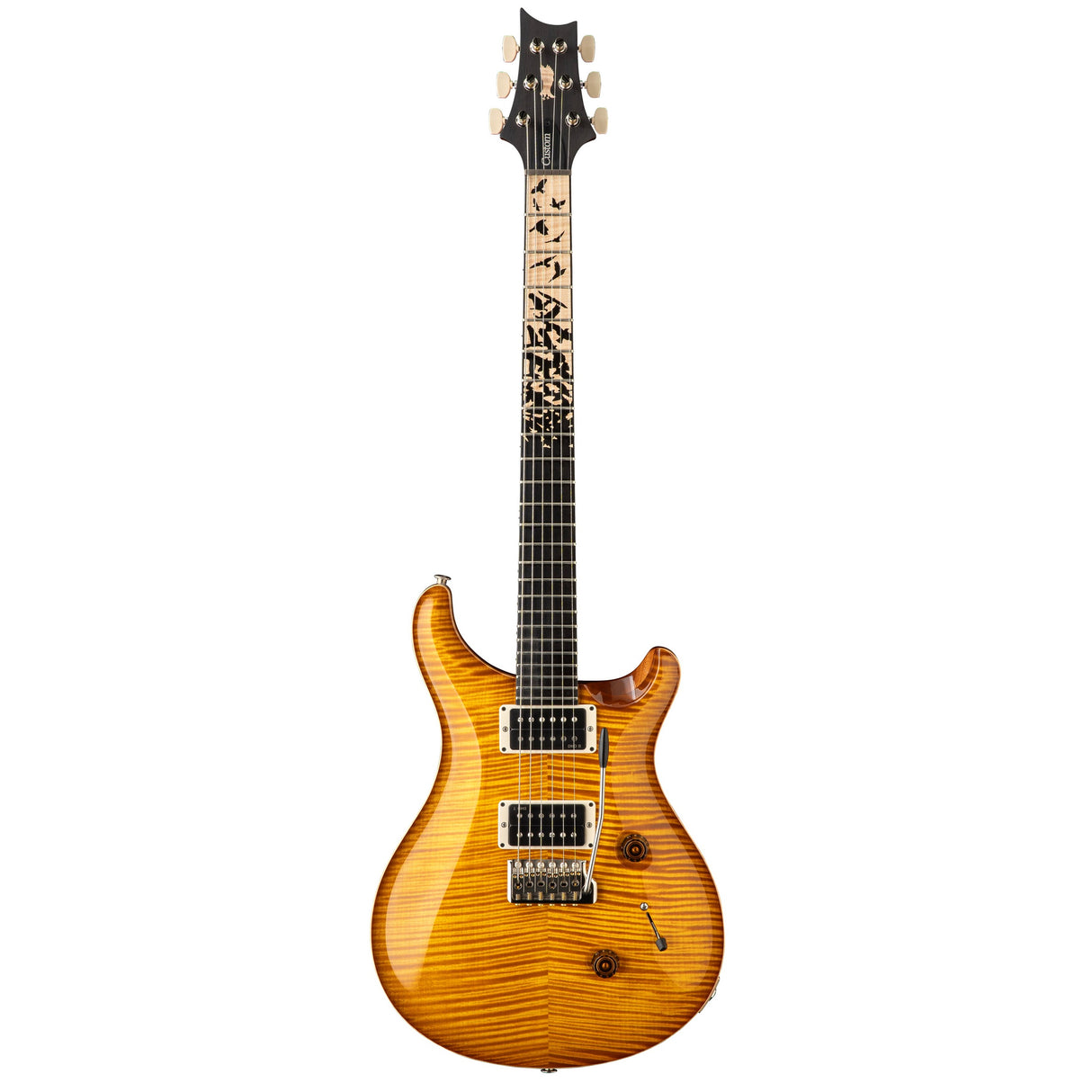 PRS Limited Edition Custom 24 "Birds of a Feather" Electric Guitar - Honey Gold