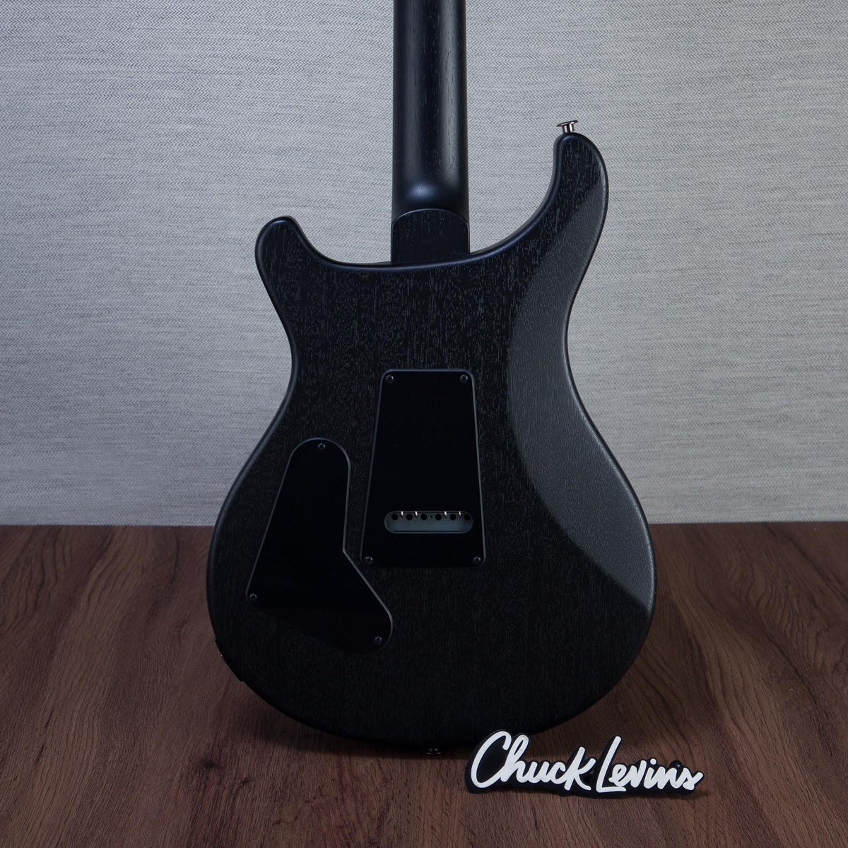 PRS S2 Custom 24 Poplar Burl Electric Guitar - Charcoal Burst - #S2089068