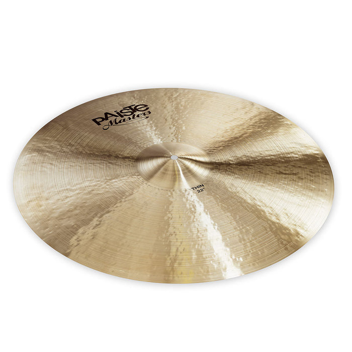 Paiste 22" Masters Thin Cymbal - New,22 Inch