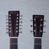 Martin Grand J-28E Double Neck Rosewood/Spruce Acoustic Electric Guitar - #M3015671