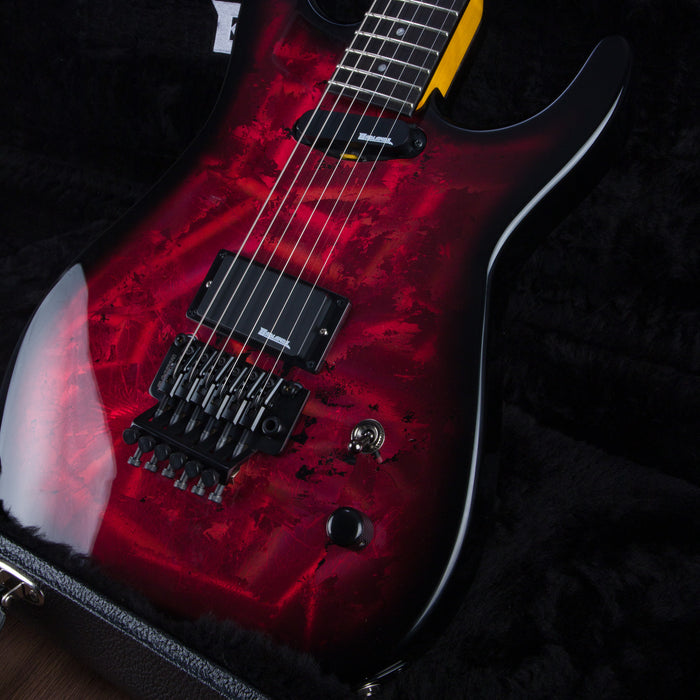 Badlands GX1 Holoflash HS Tremolo Electric Guitar - Holoflash Red - #US23LPB8093