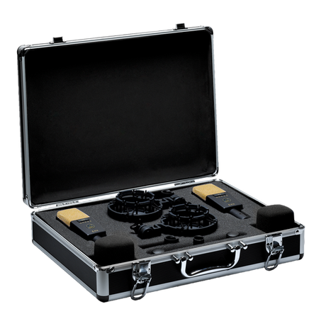 AKG C414 XLII/ST Large-diaphragm Condenser Microphone Matched Pair - Open Box, Mint