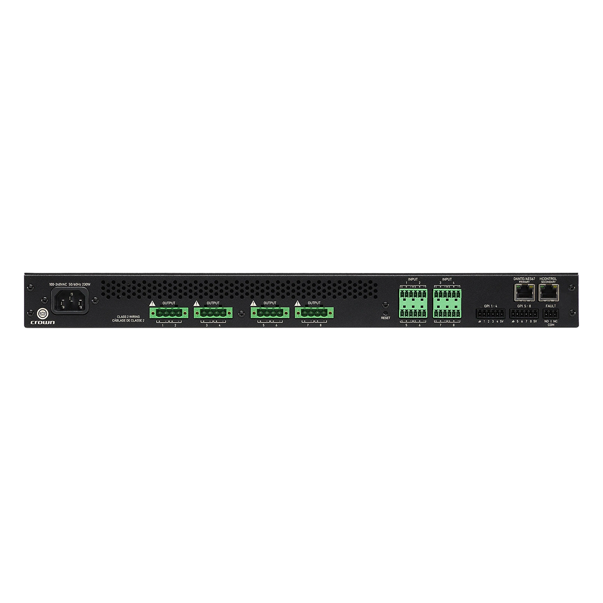 Crown Audio CTD-8125 8-Channel 125-Watts Per Channel Power Amplifier
