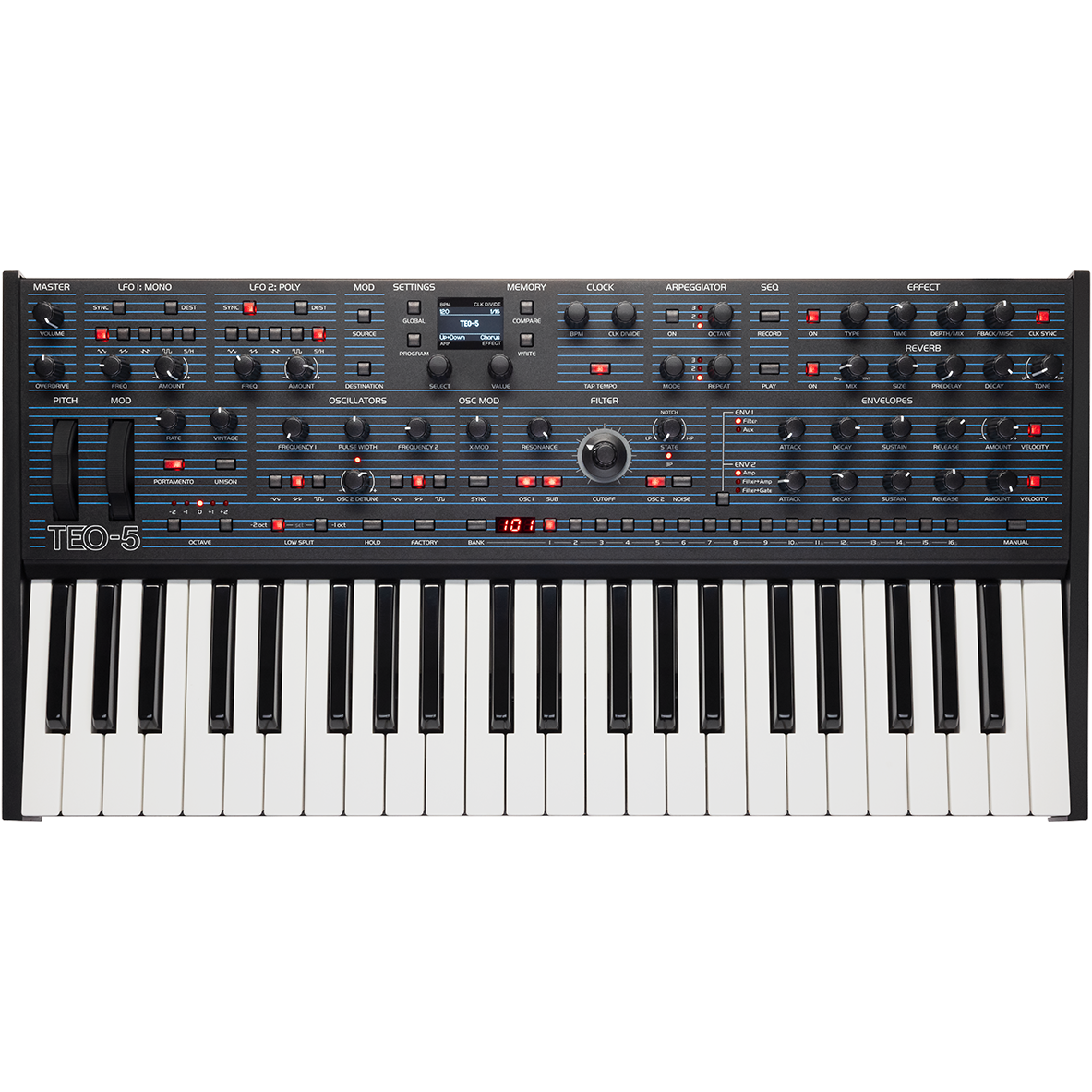 Oberheim TEO-5 Analog Synthesizer - New
