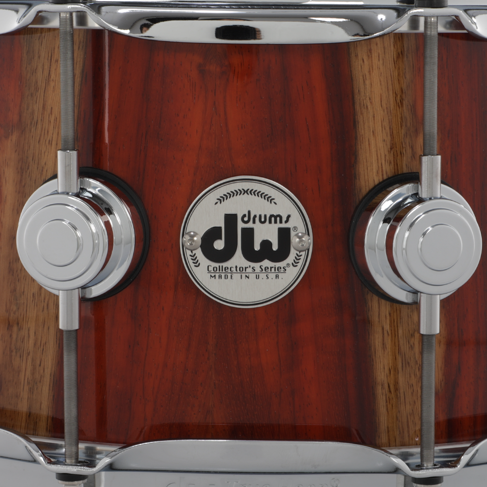 DW Collector's Series 333 6.5x14-Inch Snare Drum - Natural Lacquer Over Padouk