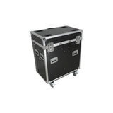 ProX XS-MH30WASHX2W for Two Moving Head Fixtures ATA Flight Style Road Case with Casters