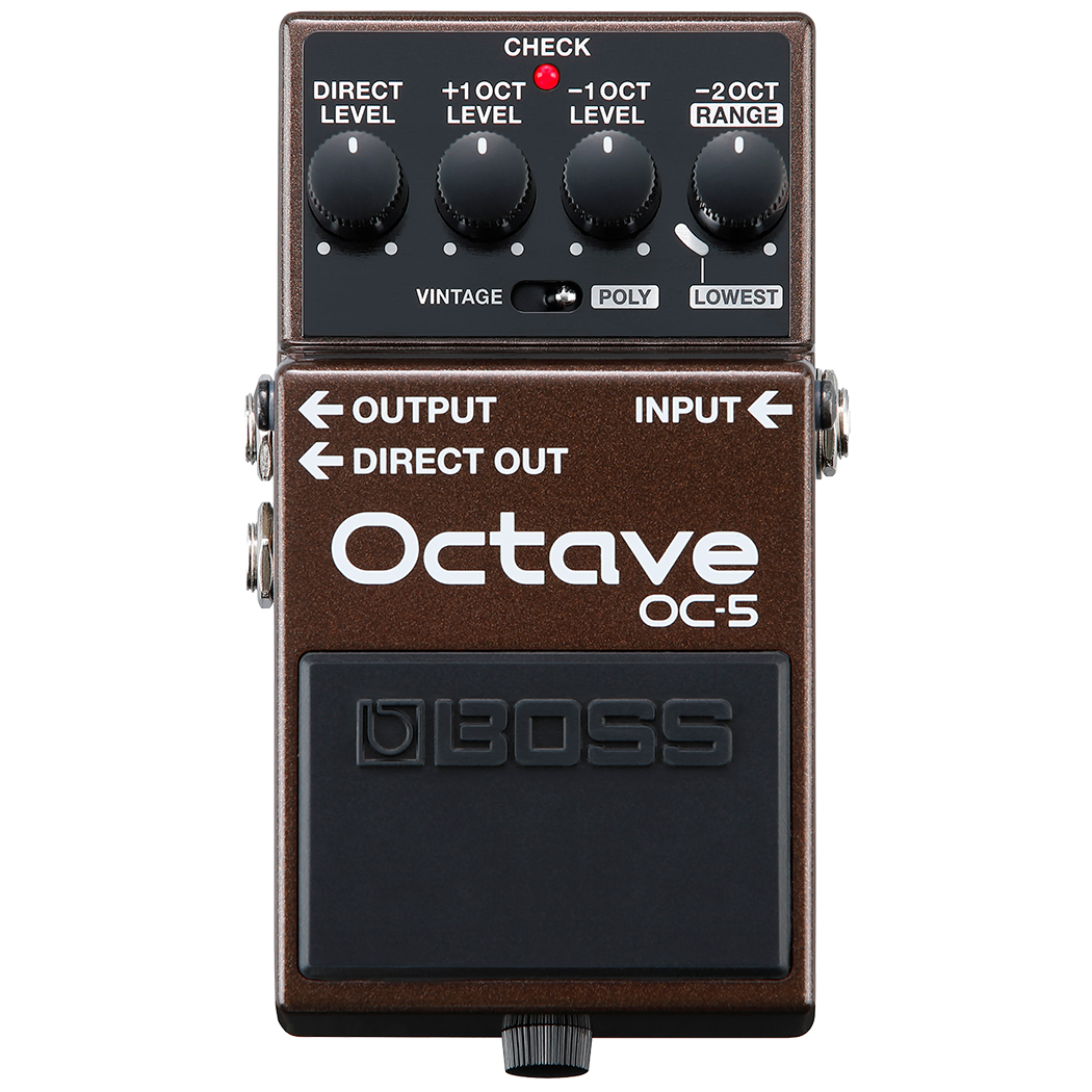 Boss OC-5 Octave Guitar Pedal - Mint, Open Box